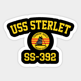 USS Sterlet SS-392 Sticker